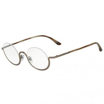 Giorgio Armani - FRAMES OF LIFE AR 5059, Redondo, metal, hombre, BRUSHED MATTE BROWN