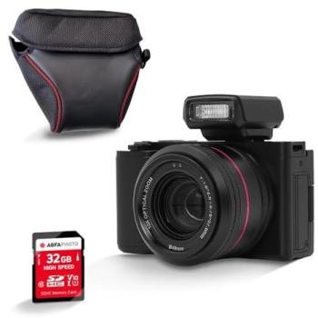 Cámara Digital Compacta Agfaphoto Realishot C130, 16 MP, Sensor CMOS, Pantalla Táctil LCD 2.8, Estabilización de Imagen, Autofocus, Zoom, Batería Recargable