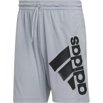 Pantalones cortos de deporte Adidas Big Badge Of Sport gris para hombre 9