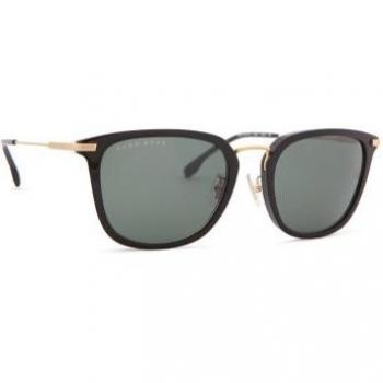 Hugo Boss 1287/F/SK 2M2 QT Black Gold Metal Sunglasses - One Size