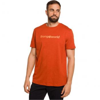Camiseta de hombre Duero Th Trangoworld, montaña, manga corta, color naranja, talla XXL
