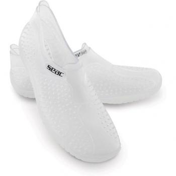 Escarpines Seac Aquashoes Soft Transparent - Escarpines de neopreno, diseño ligero y flexible, suela antideslizante, material transpirable, ideales para actividades acuáticas y deportes en la playa