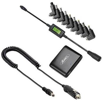 Cargador Universal de Coche Advance CHG-C090 3 en 1 de 90W para Portátil, Tableta y Smartphone