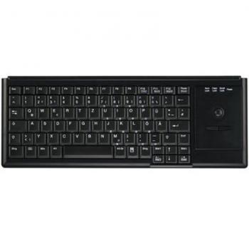 Active Key Teclado con trackball PS2 Negro ES
