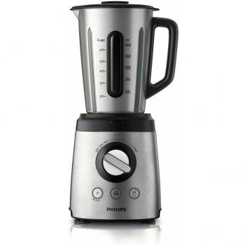Philips HR2097/00 - Batidora Avance Collection 800 W, jarra de acero inoxidable de 2 litros con espátula