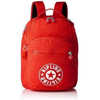 Kipling CLAS SEOUL Mochila escolar, 45 cm, 25 litros, Rojo