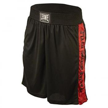 Pantalón corto de boxeo Leone 1947 Italian Boxing Style negro verde - XXL