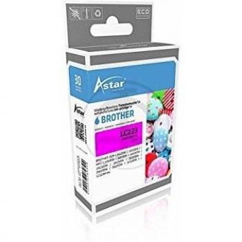 Cartucho de tinta magenta Astar 12 ml (sustituye a Brother LC223M)