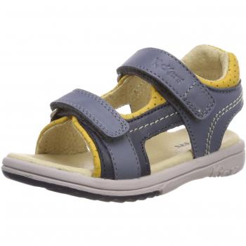 Kickers Platino, Sandalias con Punta Abierta para Niños,