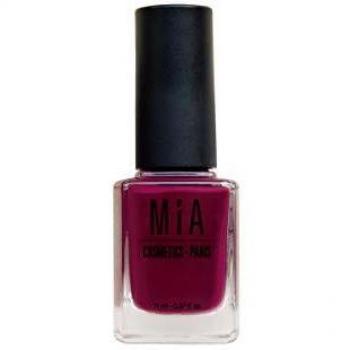 Mía Cosmetics Vernis À Ongles Burgundy - Nail Polish, Color: Burgundy, Brand: Mía Cosmetics, Type: Long-lasting formula, High-shine finish, Chip-resistant, Quick-drying
