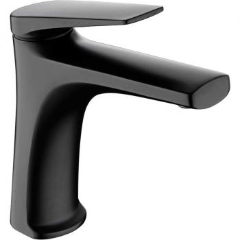 Grifo monomando de lavabo Delos Imex, negro mate