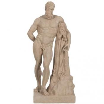 Figura Decorativa Crema 26,5 x 16 x 52,5 cm