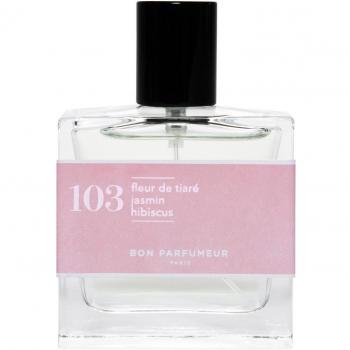 Bon Parfumeur - Flowery No. 103 Eau de Parfum Spray unisex 30 ml con notas de Tiare, Jazmín y Hibisco