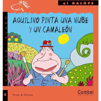 Aquilino pinta una nube y un camaleón - Pinto & chinto