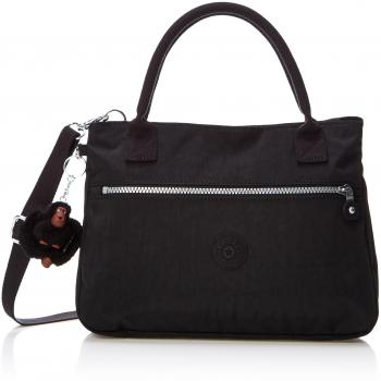 Kipling Sevrine - Bolso al hombro para mujer Negro negro