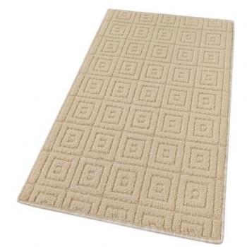 Alfombra de Cocina 3D Beige Antideslizante Absorbente 57x290 cm Made in Italy