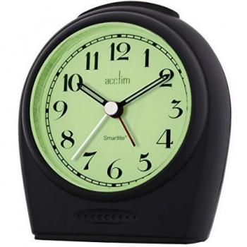Acctim 14983 Broadway SmartliteÃ'Â® Sweeper Alarm Clock, Black by Acctim