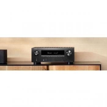 DENON AVC-X3800H Amplificador AV 9.2 Canales, Potencia de 180W por Canal, Compatibilidad con Imágenes en 8K, Sonido 3D, Bluetooth/USB/FM, Re