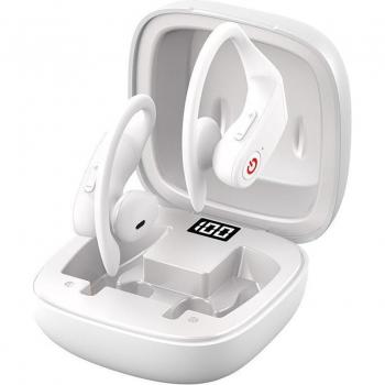 Auriculares Bluetooth Arikasen B10 con Pantalla LED, Inalámbricos TWS, Estéreo, Resistentes al Agua, Cancelación de Ruido y Micrófono