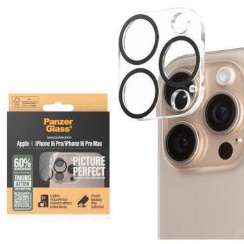 Protector de Lente PanzerGlass PicturePerfect para iPhone 16 Pro/16 Pro Max
