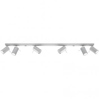 Aplique de Techo RING 6L GU10 Acero Gris LED Interior