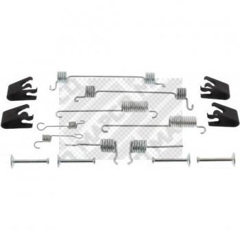 Kit de reparación de ajuste automático MAPCO 9159, incluye zapatas de freno y accesorios