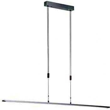 Lámpara Colgante LED Metz con Interruptor, 160 cm, Aluminio