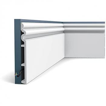Orac Decor SX193 Neo-Classic White Decorative Skirting Moulding 2m