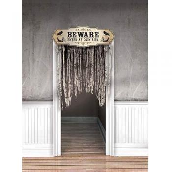 Amscan – 241455 Boneyard gasa Puerta cortina de 1,4 m x 99 cm