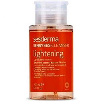 Sesderma | Sensyses Lightening Cleanser Cleansing Make-up Remover | Cleanses Removes Make-Up Balances Repairs your Skin while Restoring Luminosity | Skin Cleanser | Make-Up Remover | 200ml