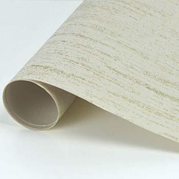 Soft Gold Textured Luxury Vinyl Wallpaper - Panache Collection