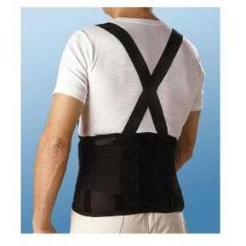Faja Sacrolumbar Lycra con Tirantes y Cierre de Velcro T.S Fj151 Emo