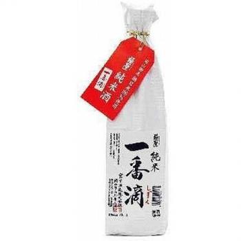 Sake Junmai Ichiban Shizuku 0,72L 15,5% Japonés