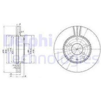 Disco de freno DELPHI BG3531 con alta resistencia, diseño optimizado para una mejor disipación del calor, fabricado con materiales de calidad premium para un rendimiento óptimo y durabilidad, compatible con múltiples marcas y modelos de vehículos