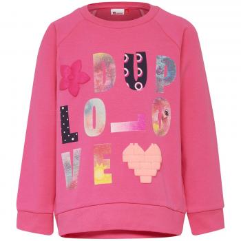 LEGO Wear Duplo Girl Sophia 322-Sweatshirt, Sudadera para Bebés, Rosa