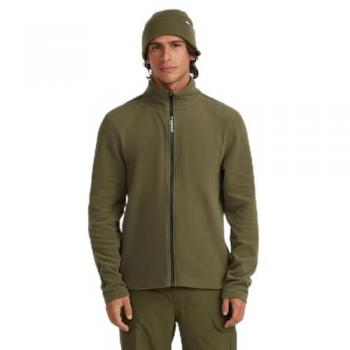 Chaqueta polar O'Neill Jack's Polartec 100 con cremallera completa en color Forest Night para hombre