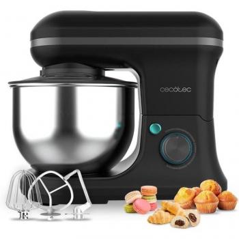 Batidora Amasadora Cecotec Cecomixer Merengue 5L 1200 Black con Accesorios y Diseño Elegante