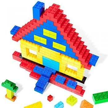 iNeego Bloques de Construcción 1000 Piezas Bloques de Construcción Infantil 3D Juegos de Construcción Ladrillos de Construcción Juguete Colorido Juego para Niños Juguetes Educativos
