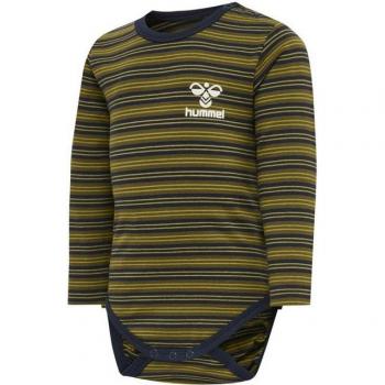 Hummel United Long Sleeve Bodysuit Black Iris for Boys Age 3