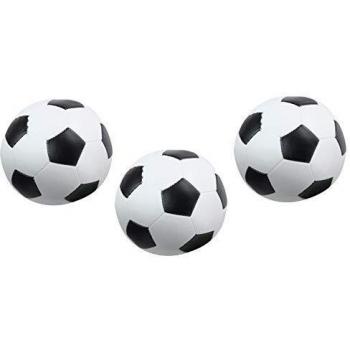 Lena 62162 - Juego de 3 Pelotas de fútbol Blandas