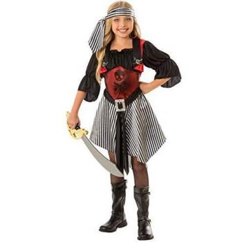 Rubies - Disfraz de Pirata Escarlata para niña, talla 5-7 años