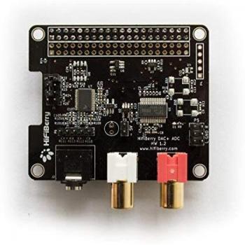 HiFiBerry DAC+ ADC Audio Card for Raspberry Pi with Input/Output
