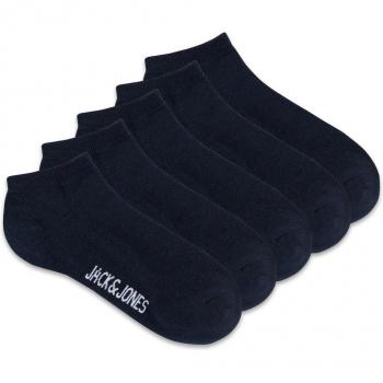 Jack & Jones Men's Jacdongo Socks 5 Pack - Navy Blue, One Size