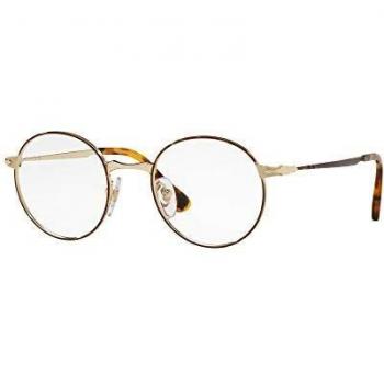 Persol 0PO2451V Monturas de gafas, Rectangulares, 47, Gold/Havana