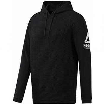 Reebok Wor Fleece Oth Hood Sudadera, Hombre, Negro, L
