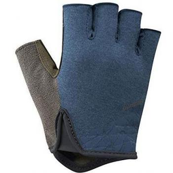 SHIMANO Guantes de Ciclismo Transit Gloves Navy Talla L