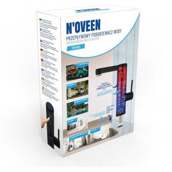 Calentador de agua instantáneo N'oveen IWH965 Inox Black