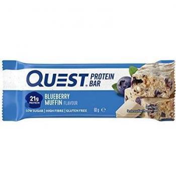 Quest Nutrition Quest Bar Protein - 12 Barritas x 60 gr Blueberry Muffin