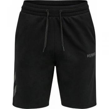 Pantalón corto Hummel hmlLEGACY - Pantalón corto de deporte, tejido ligero y transpirable, diseño clásico con logo de la marca, cintura elástica con cordón ajustable, ideal para actividades deportivas y uso diario