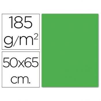 CARTULINA GUARRO VERDE MANZANA -50X65 CM -185 GR